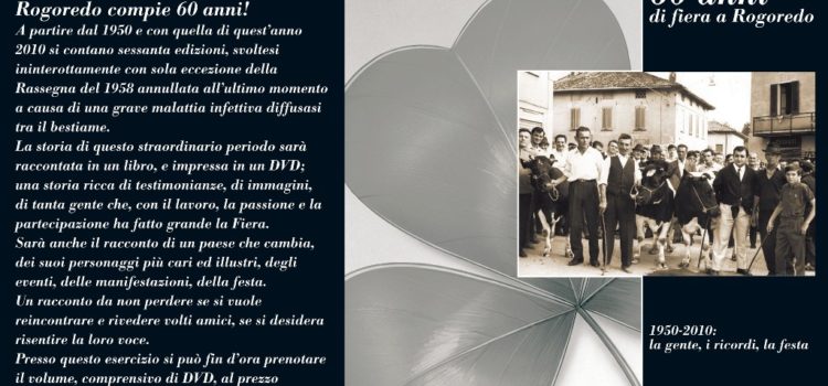 Il libro per i 60 anni della Fiera di Rogoredo