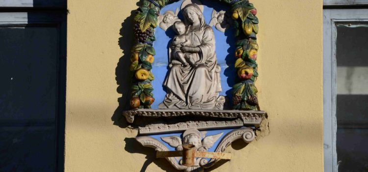 Ricollocata all’Oratorio la Madonna della ex-scuolina di Galgiana