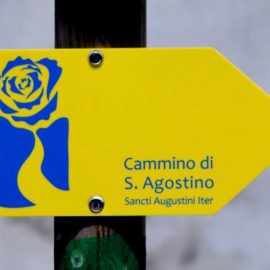 La prima freccia del Cammino di Sant’Agostino