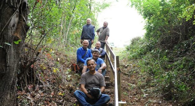 Una scaletta a Cascina Grassi