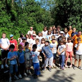 I ragazzi di ParcoVivo nella Valle del Pegorino