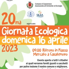 Domenica 16 aprile: XX Giornata Ecologica Casatese