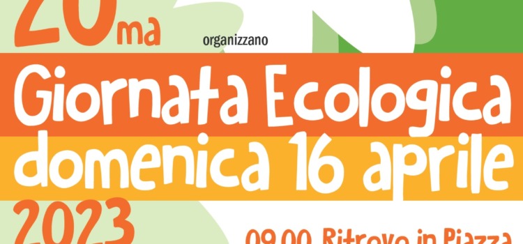 Domenica 16 aprile: XX Giornata Ecologica Casatese