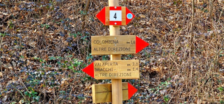 “Doppia” segnaletica in Valle Nava