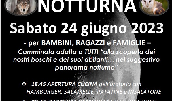 VIII edizione della camminata notturna di Galgiana